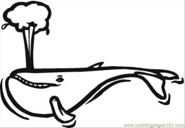 650x451 On Whale Coloring Pages Med Coloring Page
