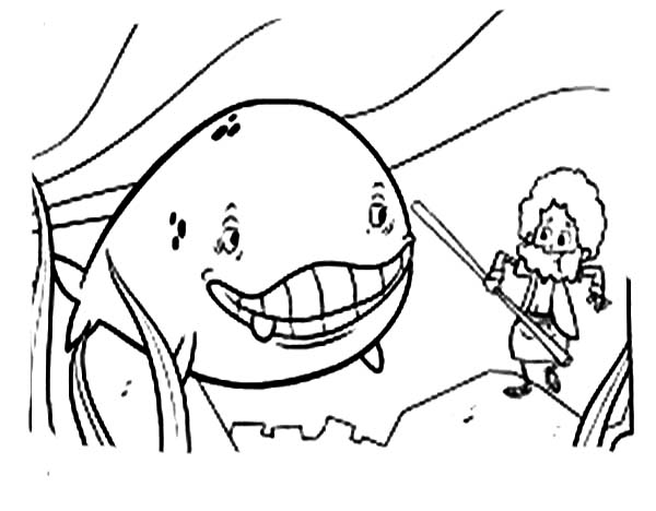 600x468 Cartoon Of Jonah And The Whale Coloring Page