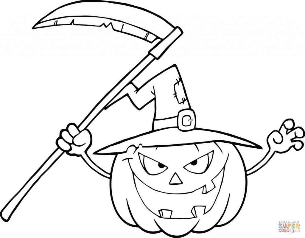1024x799 Get This Witch Coloring Pages Printable For Kids Free Witches Hat