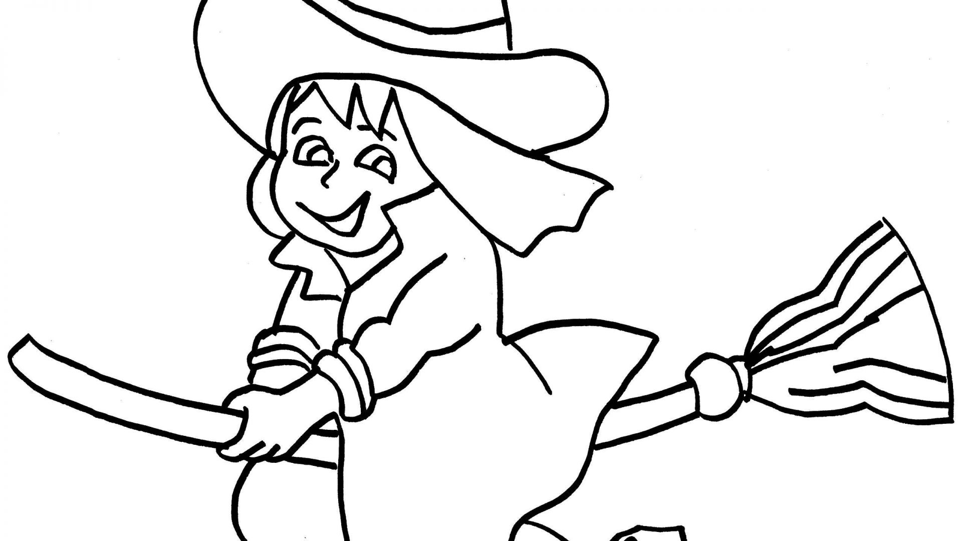 1920x1080 Witch Coloring Pages Coloring Pages Of Witches Witch Coloring
