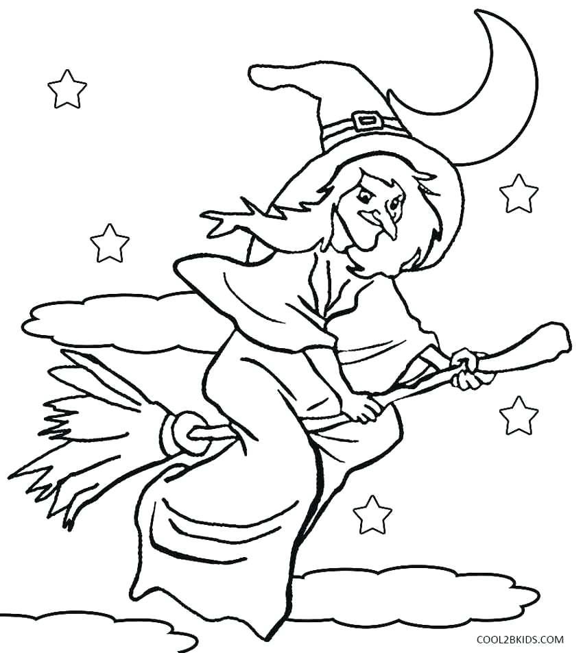 850x953 Coloring Pages Witch Coloring Pages Vector Of A Cartoon Short