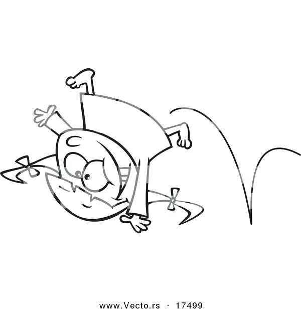 600x620 Gymnastics Coloring Page Printable Gymnastics Coloring Pages Page