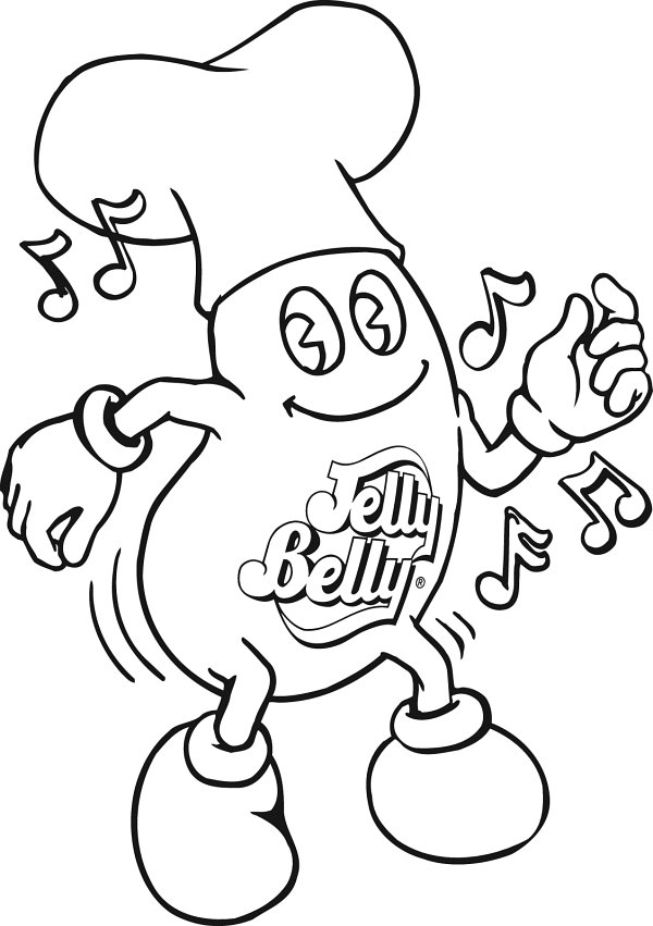 600x851 Coloring Page Jelly Belly Candy Company