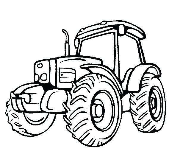 605x517 Combine Coloring Pages John Tractor Coloring Pages John Coloring