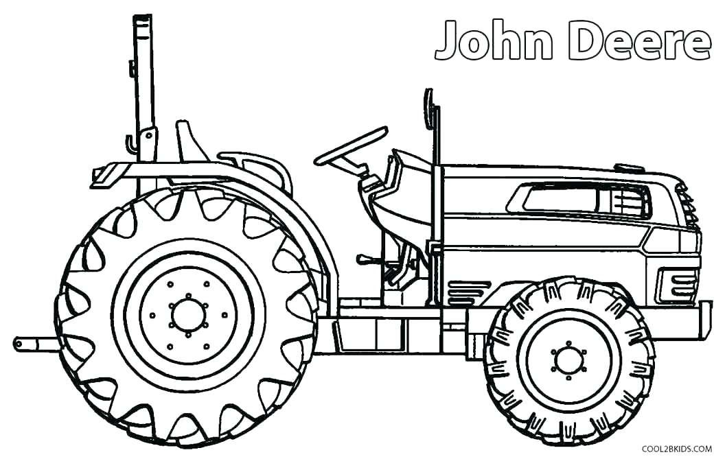 1056x669 Tractor Coloring Pages To Print Digger Picture Of Digger Tractor