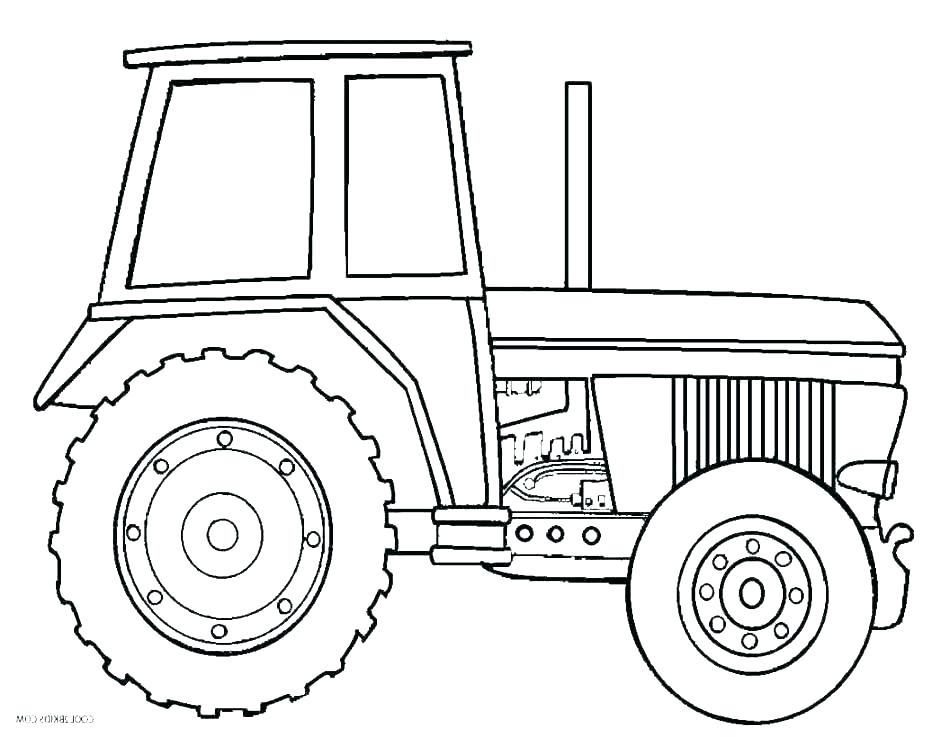 950x737 Case Tractor Coloring Pages To Print