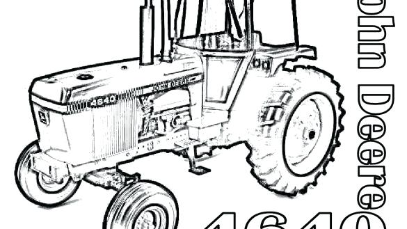 585x329 Coloring Pages Tractors John Tractor Coloring Page Pages Style