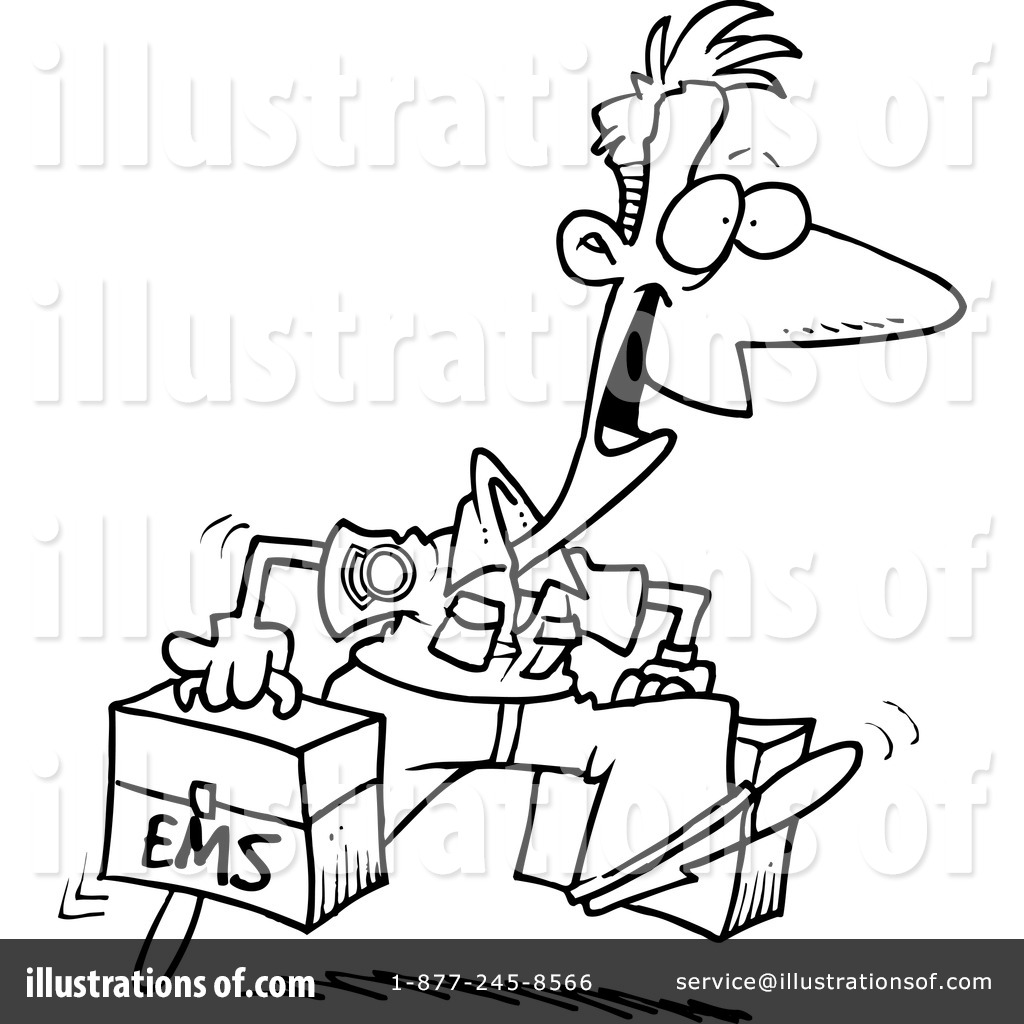 1024x1024 Paramedic Clipart Illustration