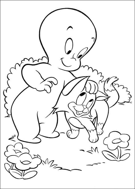 567x794 Kids N Coloring Pages Of Casper The Friendly Ghost