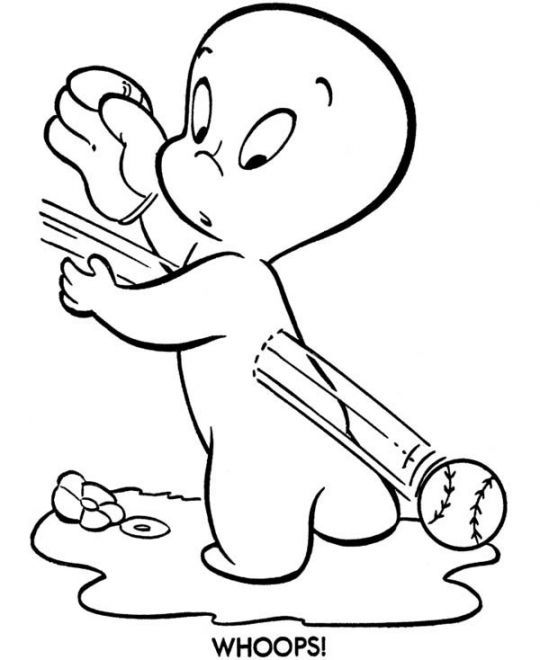 540x660 Casper The Friendly Ghost Coloring Pages Coloring Pages