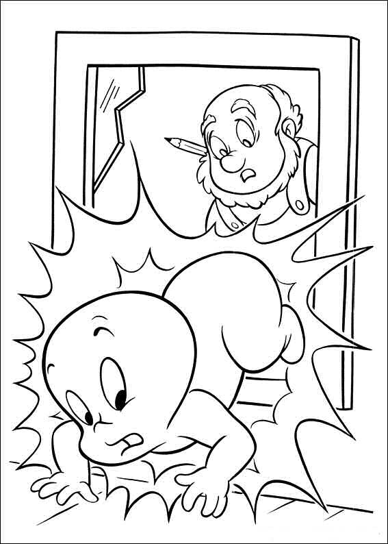 567x794 Kids N Coloring Pages Of Casper The Friendly Ghost
