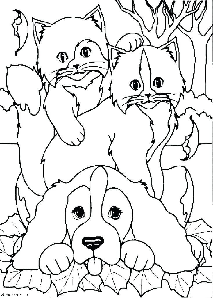 733x1024 Dog Coloring Pages Printable As Well As Dogs Coloring Page