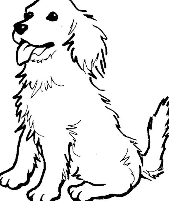 593x705 Printable Dog Printable Coloring Pages Of Dogs Free Printable