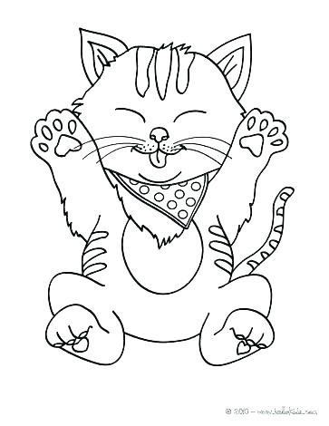 363x470 Kitten Coloring Page Free Printable Hello Kitty Coloring Pages