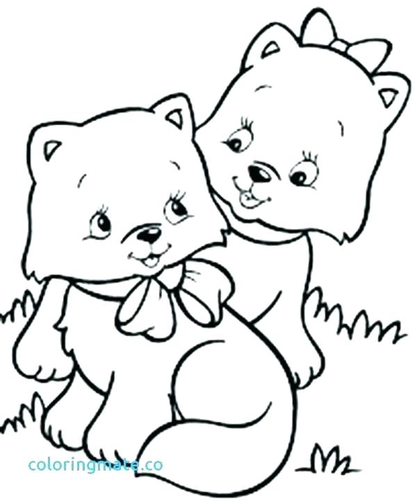 600x724 Coloring Pages Of Cute Cats Cat Coloring Pages Where The Wild