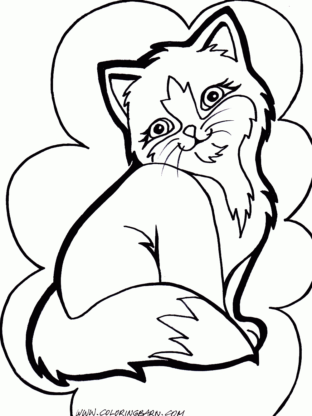 1000x1334 Kitty Cat Coloring Pages Lovely Female Kitten Coloring Pages