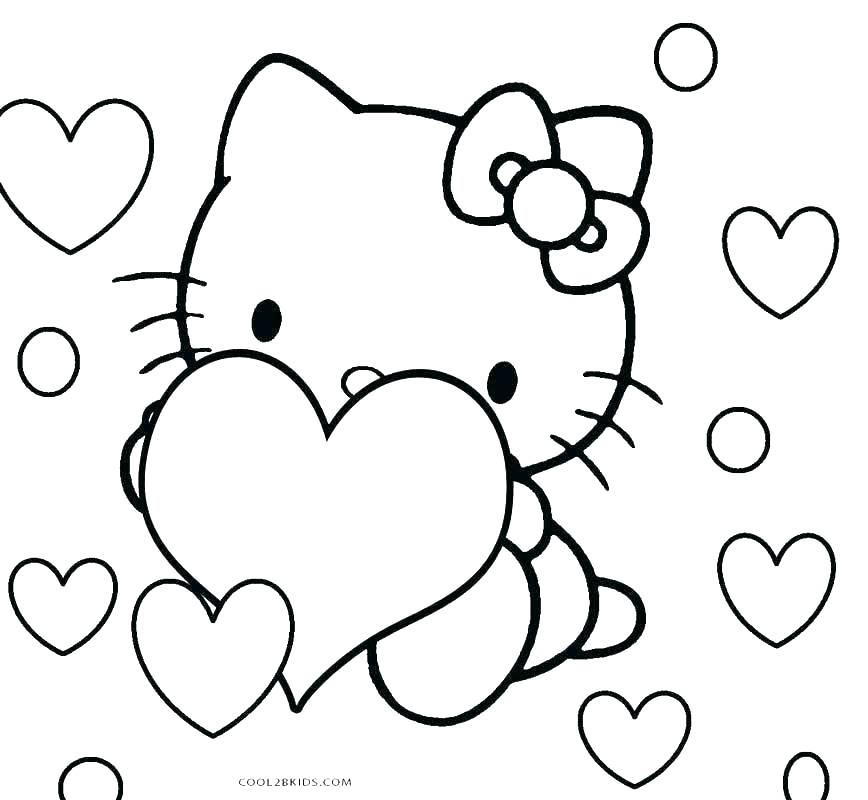 868x800 Halloween Cat Coloring Page