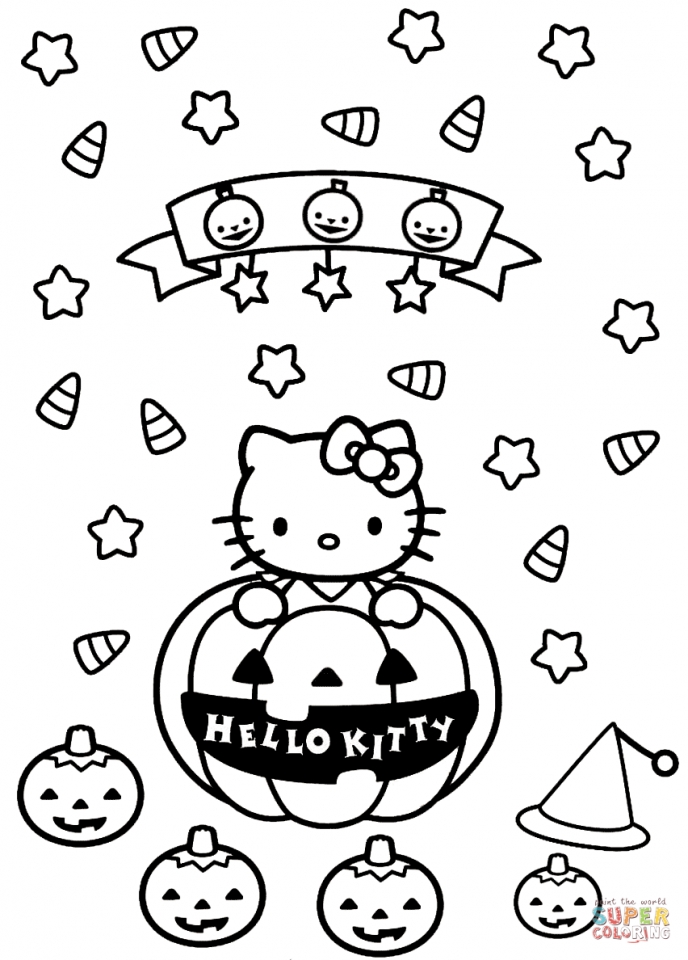 688x960 Get This Hello Kitty Coloring Pages Halloween !
