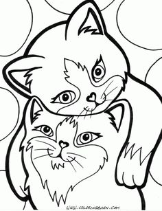 236x307 Cat Color Pages Printable Cat, Kitten Printable Coloring Pages