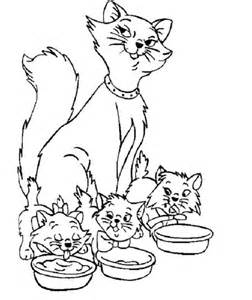 252x300 Family Cat Coloring Pages Color Me, Baby! Cat Family