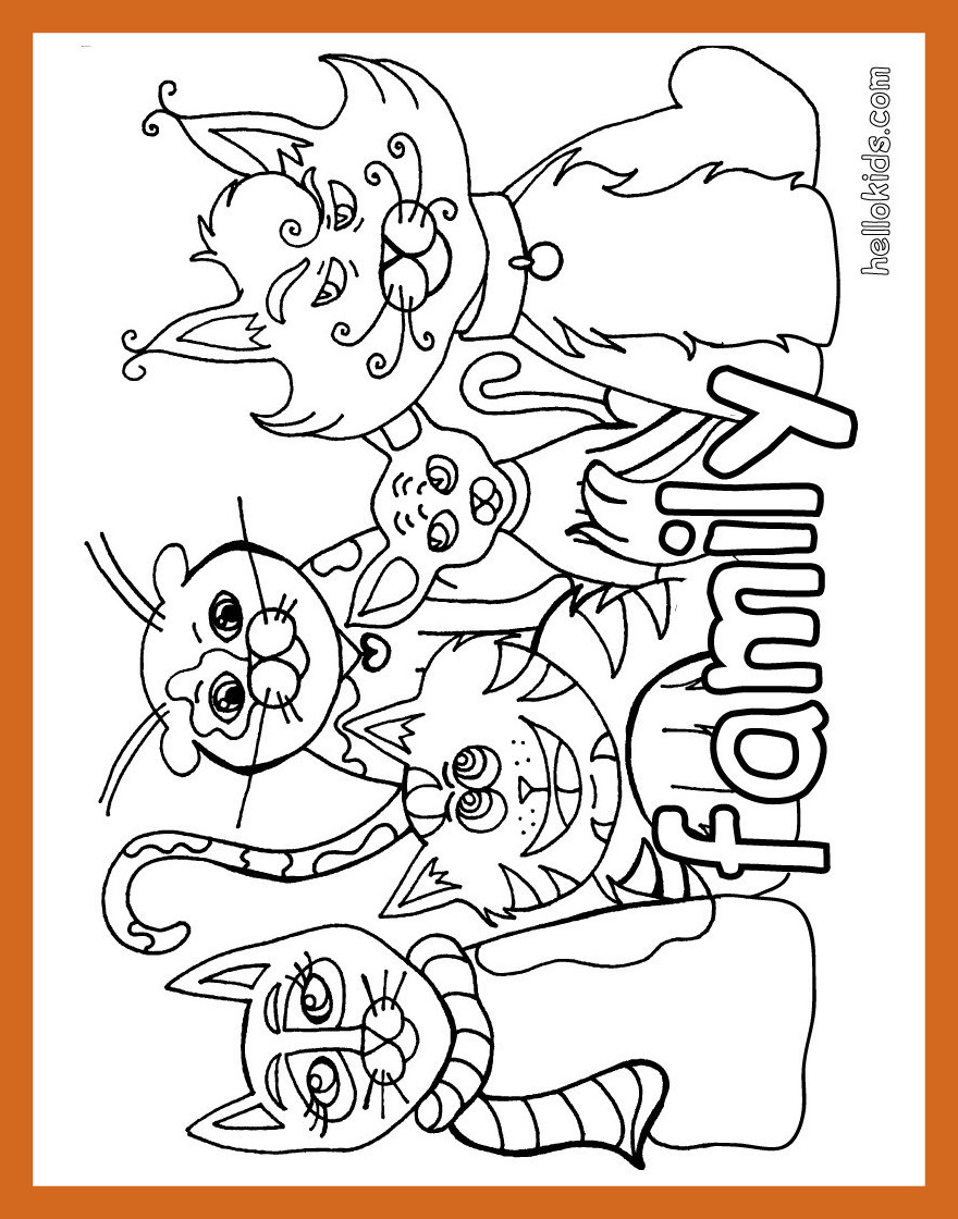 880x1120 Fascinating Cat Color Pages Printable Coloring Small Cute Of Ideas