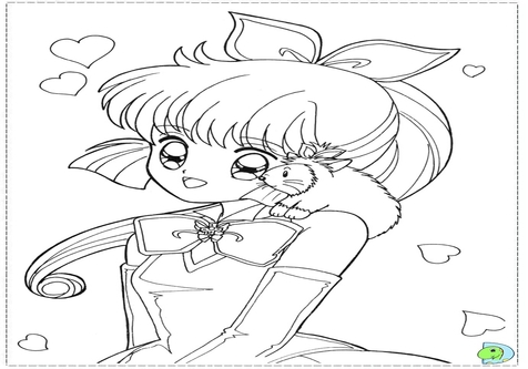 476x333 Cat Girl Coloring Pages Page Image Clipart Images