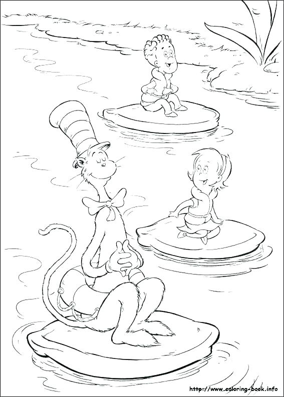 567x794 Cat In The Hat Coloring Sheet Cat In The Hat Coloring Pages Also
