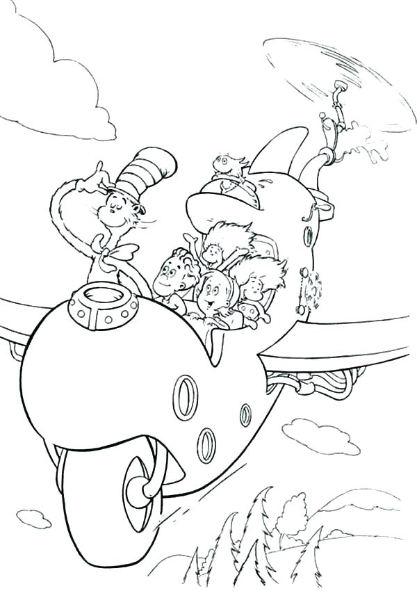 600x850 Cat And The Hat Coloring Pages Coloring Pages Printable Free Cat