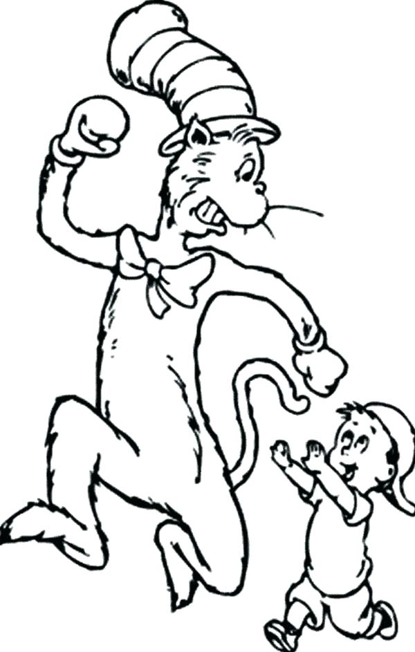600x943 The Cat In The Hat Coloring Pages Printable The Cat In The Hat