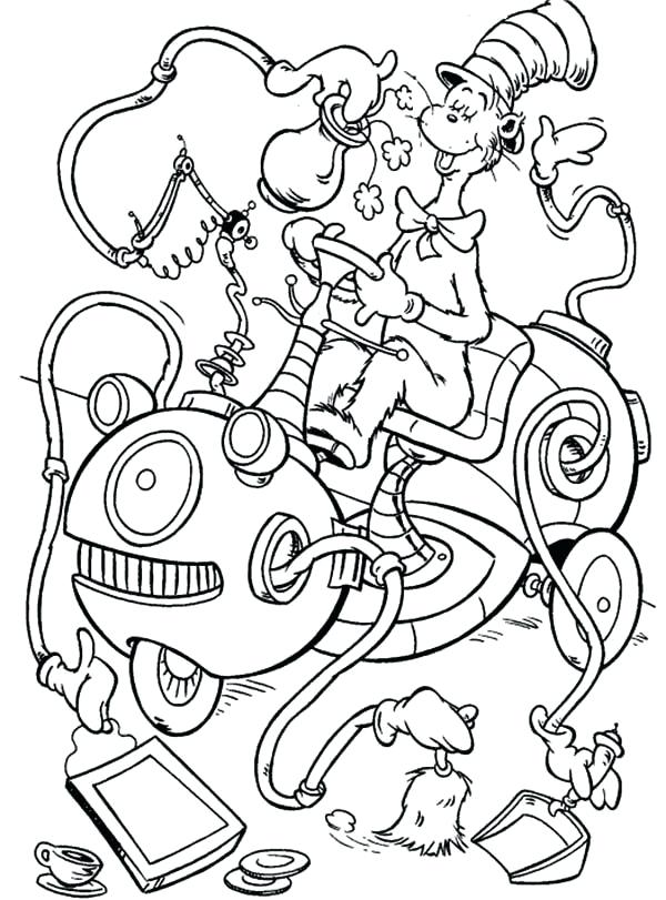600x811 Cat Hat Coloring Page The Cat In The Hat Coloring Pages Printable