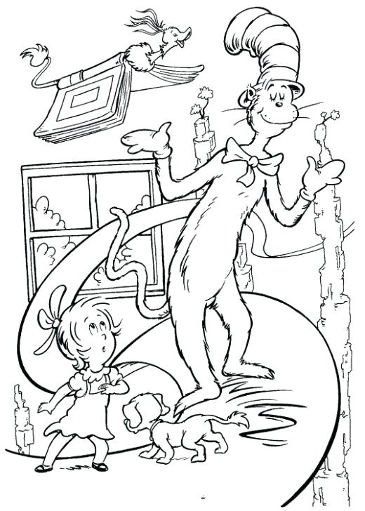 520x728 The Cat In The Hat Coloring Pages Cat In The Hat Coloring Pages