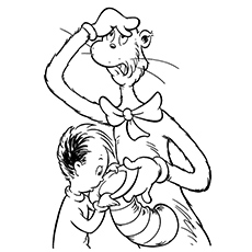 230x230 Top Free Printable Cat In The Hat Coloring Pages Online