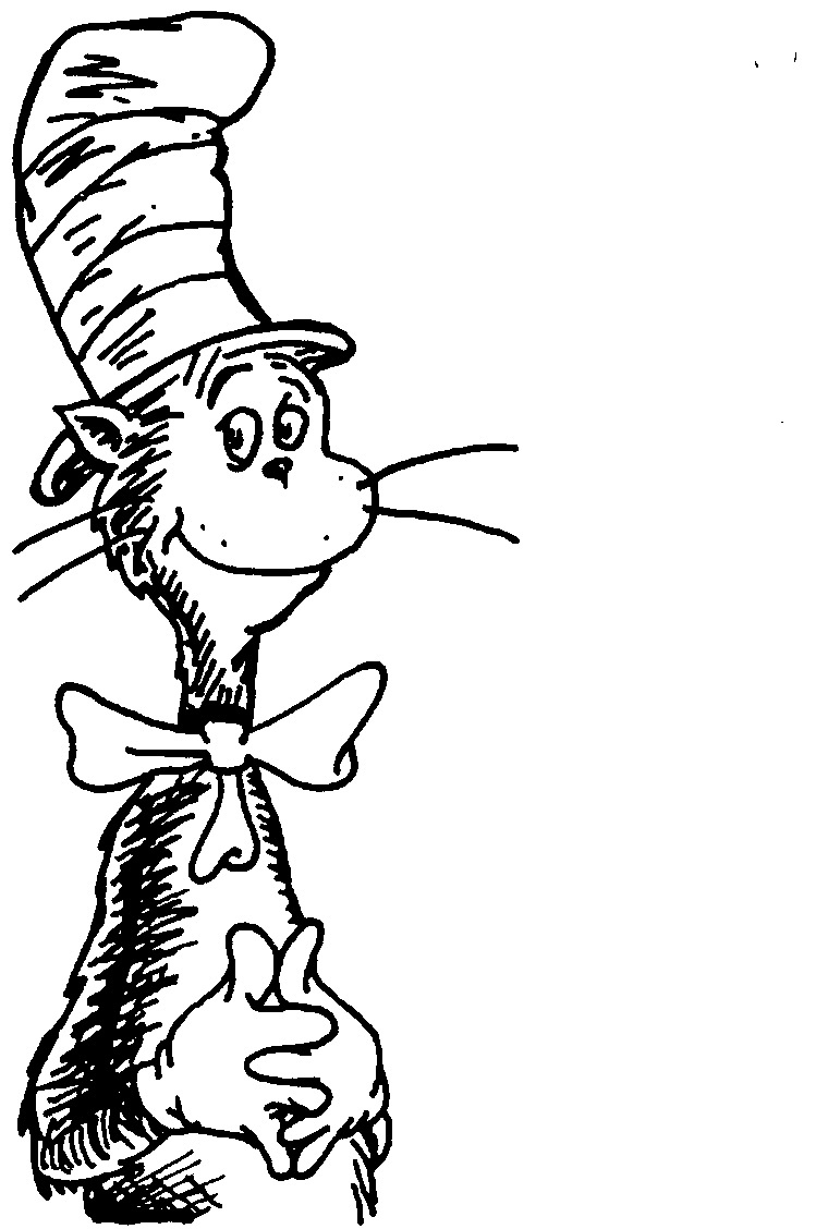 760x1128 Cat In The Hat Coloring Page Cute Pages Throughout Auto Market Me
