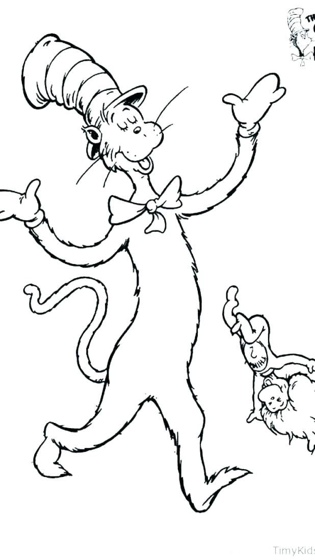 618x1099 Cat In The Hat Coloring Pages Free Coloring Pages Fun Coloring