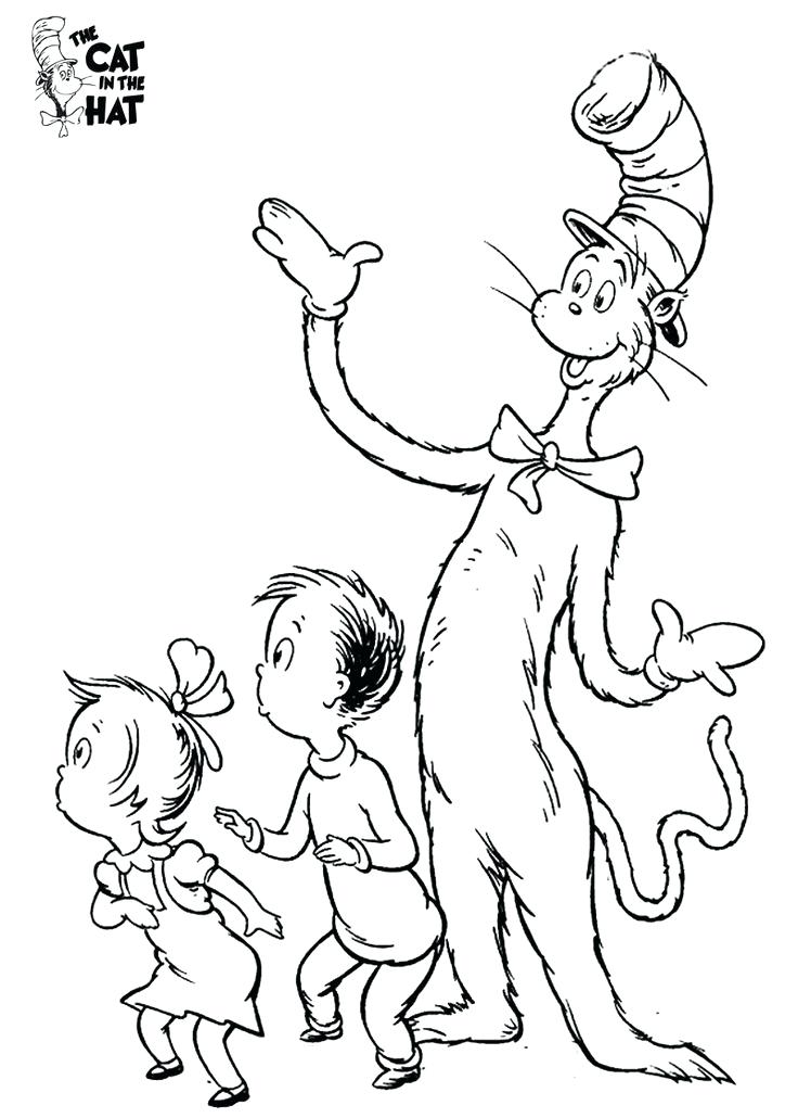736x1030 The Cat In The Hat Coloring Pages The Cat In The Hat Coloring