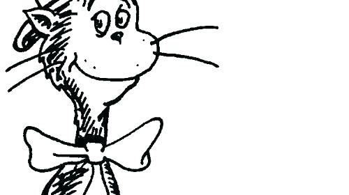500x280 Cat In The Hat Hat Coloring Page Colorg Cat In The Hat Coloring