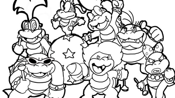 Cat Mario Coloring Pages at GetDrawings | Free download