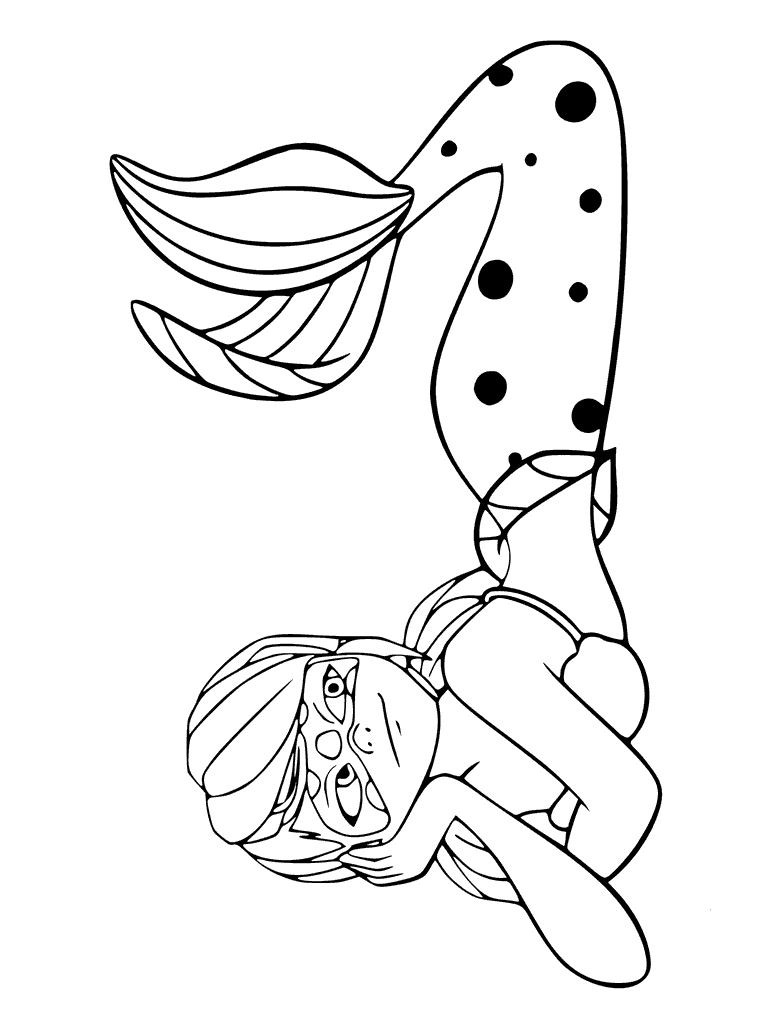 768x1024 Ladybug And Cat Noir Coloring Pages