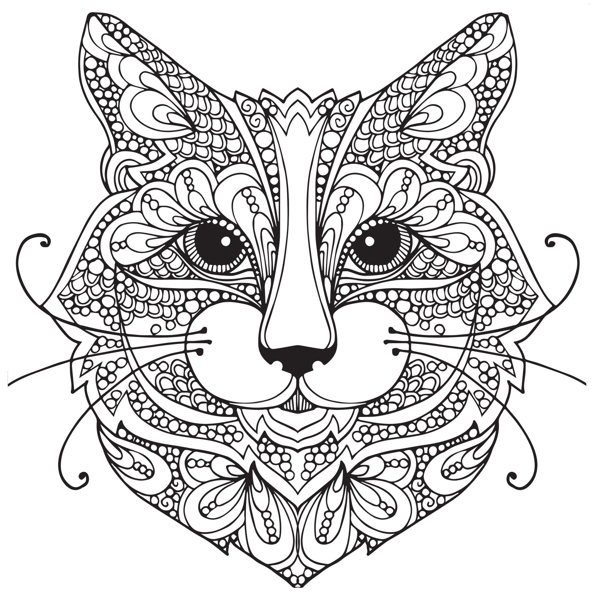 2048x2048 Jungle Cat Coloring Sheets Coloring Pages