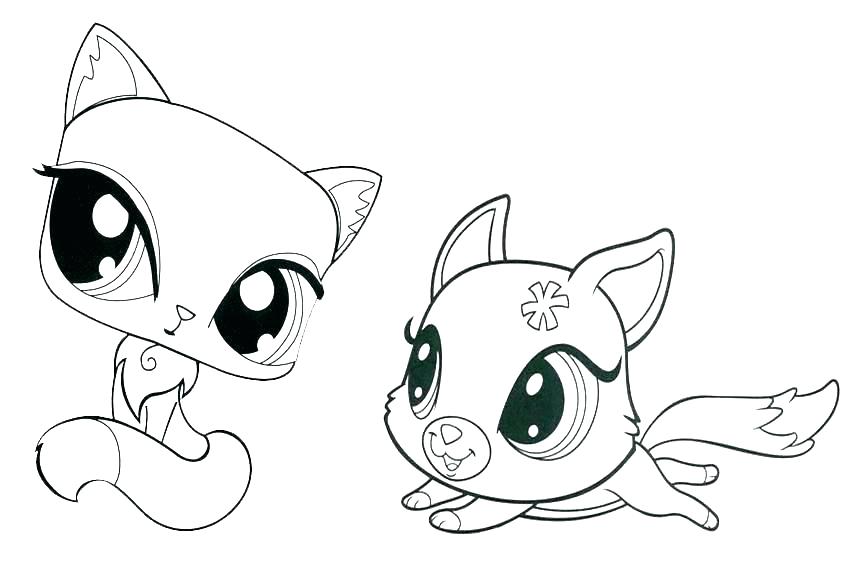 850x567 Cat Coloring Pages Printable Icontent