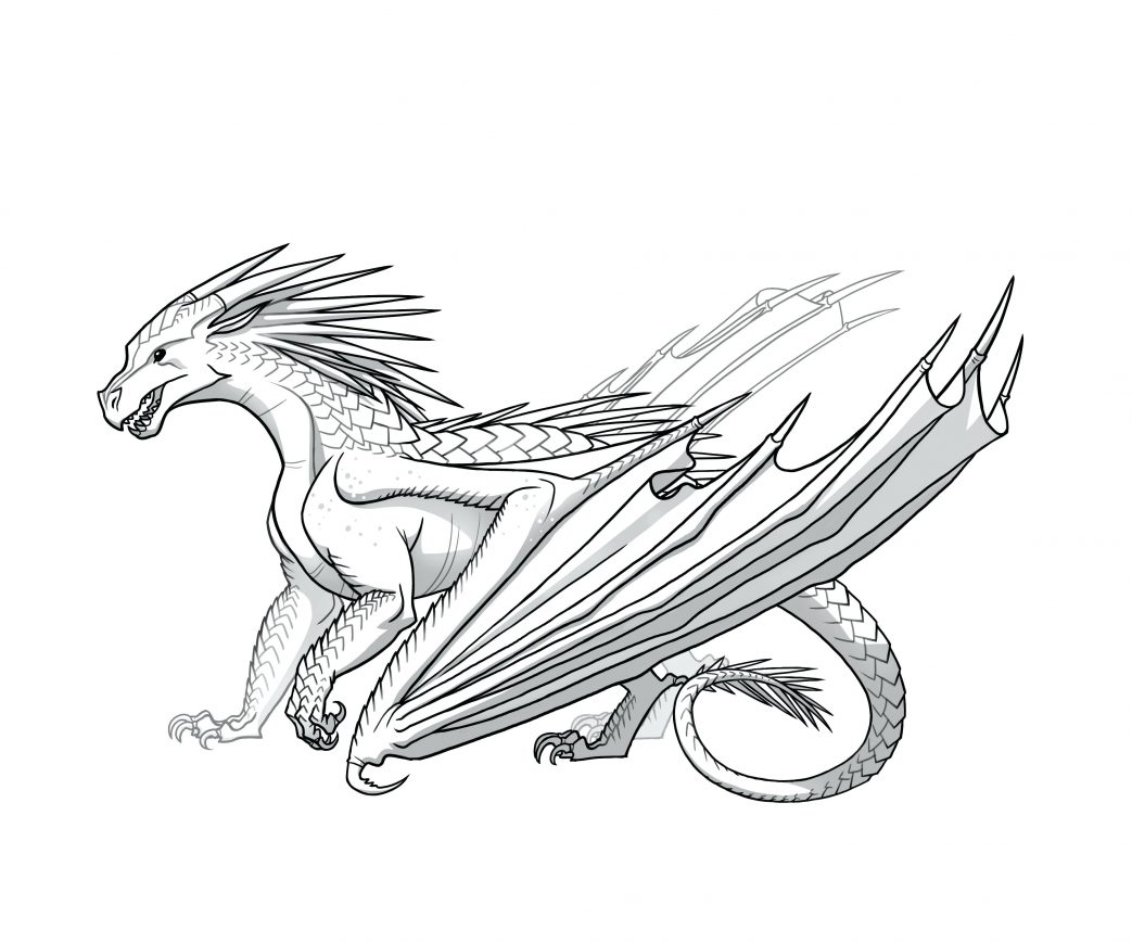 1043x869 Wings Of Fire Dragons Coloring Sheets Happy Real Dragon Pages
