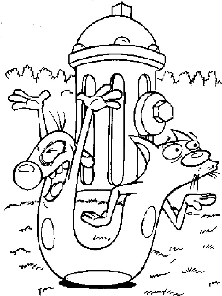 Catdog Coloring Pages at GetDrawings | Free download