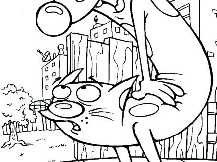 440x330 Catdog Para Colorear Coloring Pages Catdog Para Pintar