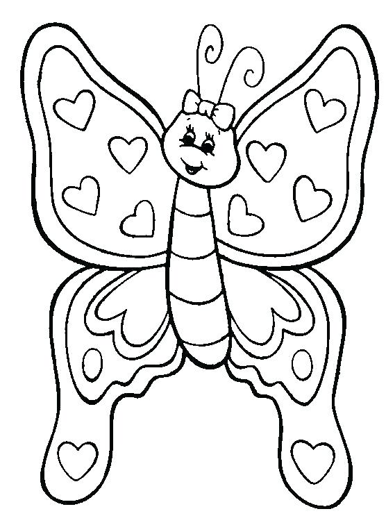 556x756 Free Printable Butterfly Coloring Pages Butterflies Coloring Page