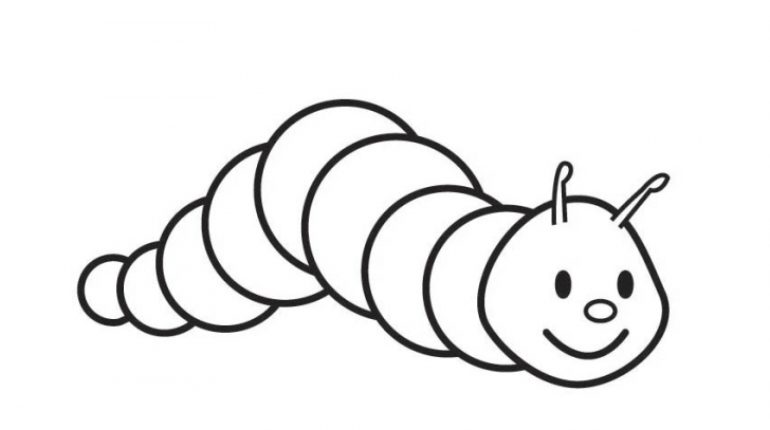 770x430 Pictures Of Photo Albums Caterpillar Coloring Pages