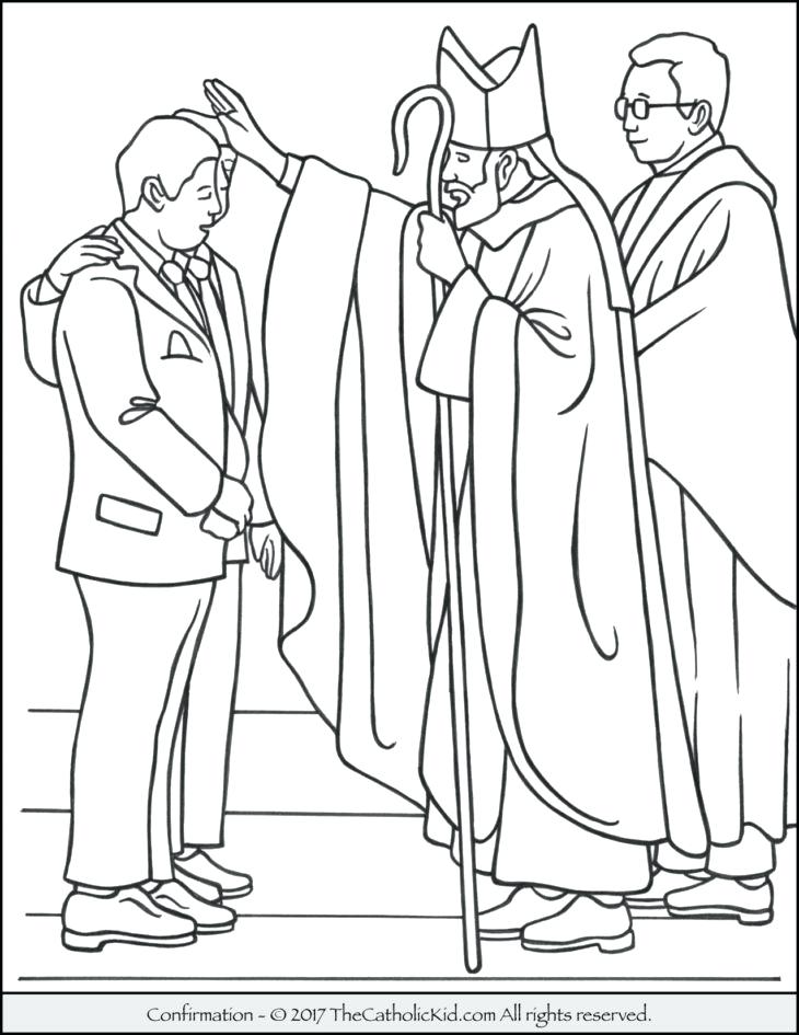 730x945 Seven Sacraments Coloring Pages Church Coloring Pages Printable