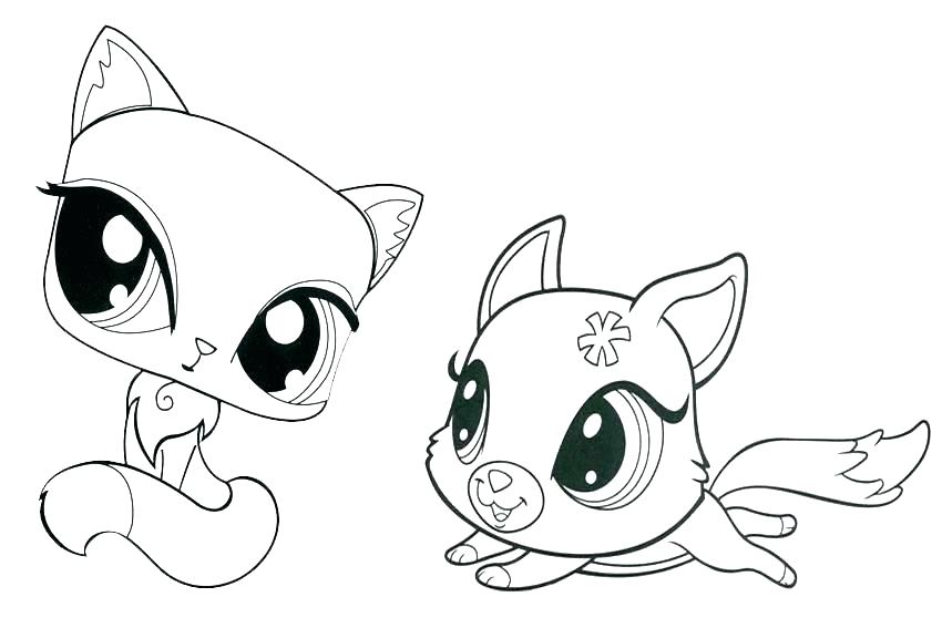 850x567 Cat Coloring Pages For Adults
