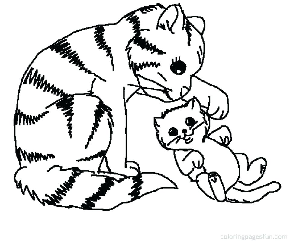 960x800 Cat Coloring Pages Cat Coloring Pages To Print Cat Coloring Pages