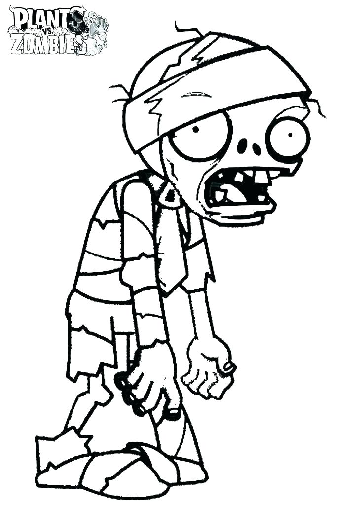 736x1030 Plants Vs Zombie Coloring Pages Plants Vs Zombies Coloring Pages