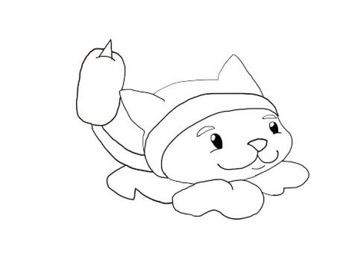 730x547 The Water Cattail Lily From Plants Vs Zombies Coloring Page
